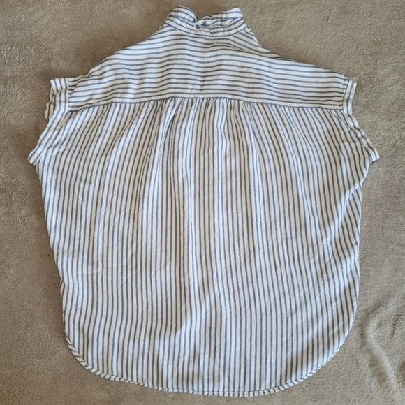 Madewell Central Shirt Dalton Stripe size small - Picture 8 of 15